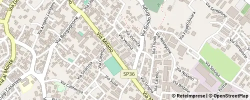 Mappa Cantù