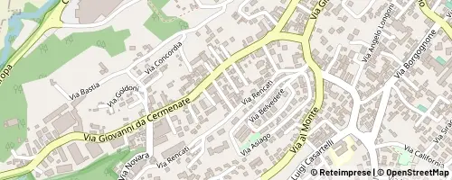 Mappa Cantù