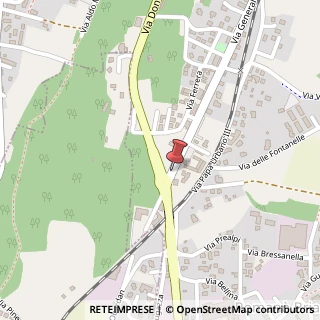 Mappa Via General Cantore, 4, 22044 Inverigo, Como (Lombardia)