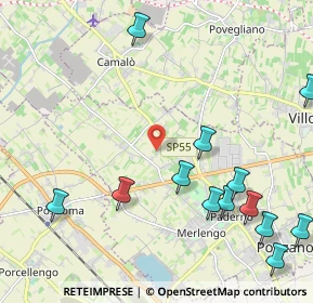 Mappa Via delle XX, 31050 Ponzano Veneto TV, Italia (3.324)