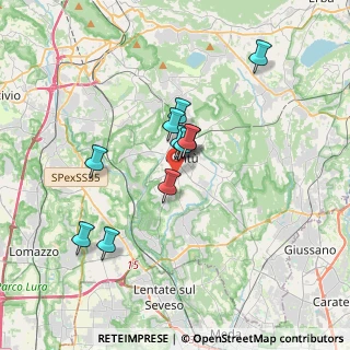 Mappa Via Montesanto, 22063 Cantù CO, Italia (2.75818)