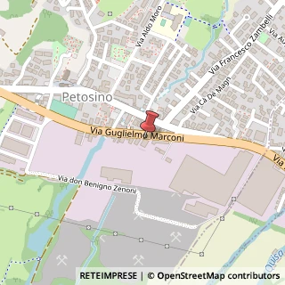 Mappa Via Guglielmo Marconi, 15, 24010 Sorisole, Bergamo (Lombardia)
