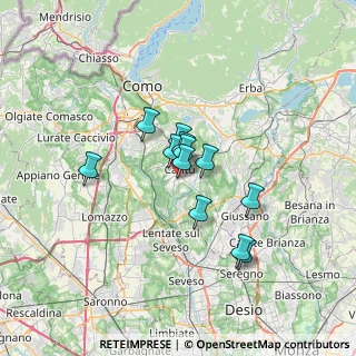 Mappa Via Catania, 22063 Cantù CO, Italia (4.60333)