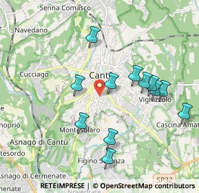 Mappa Via Catania, 22063 Cantù CO, Italia (1.86833)