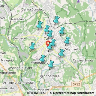 Mappa Via Catania, 22063 Cantù CO, Italia (1.33833)