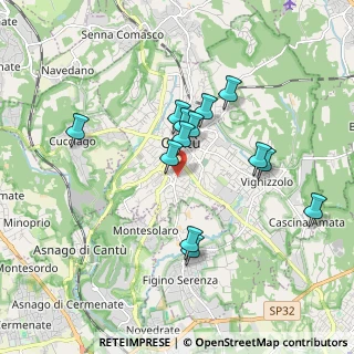 Mappa Via Catania, 22063 Cantù CO, Italia (1.58692)