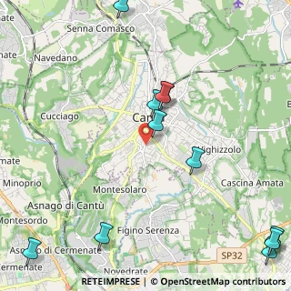Mappa Via Catania, 22063 Cantù CO, Italia (2.88818)
