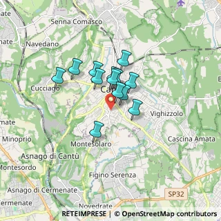 Mappa Via Catania, 22063 Cantù CO, Italia (1.10615)