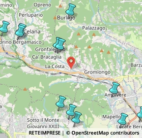 Mappa Via Cristoforo Colombo, 24030 Pontida BG, Italia (2.9675)