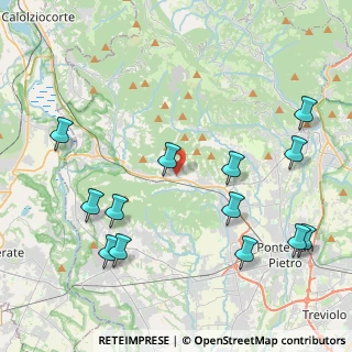 Mappa Via Cristoforo Colombo, 24030 Pontida BG, Italia (4.94846)