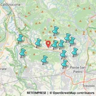 Mappa Via Cristoforo Colombo, 24030 Pontida BG, Italia (3.40583)