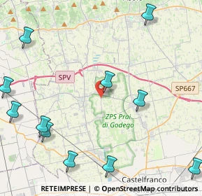 Mappa Via Brigata Martiri del Grappa, 31039 Riese Pio X TV, Italia (5.87636)