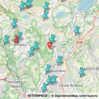 Mappa Via Pozzolo, 22040 Brenna CO, Italia (5.8825)