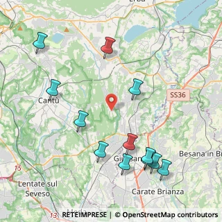 Mappa Via Pozzolo, 22040 Brenna CO, Italia (4.71083)