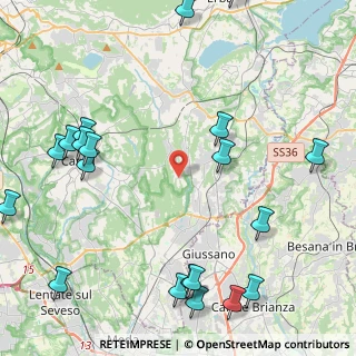 Mappa Via Pozzolo, 22040 Brenna CO, Italia (5.892)