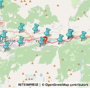 Mappa Frazione Pacou, 11020 Brissogne AO, Italia (5.10714)