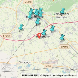 Mappa Via Castellana, 31040 Trevignano TV, Italia (4.26077)