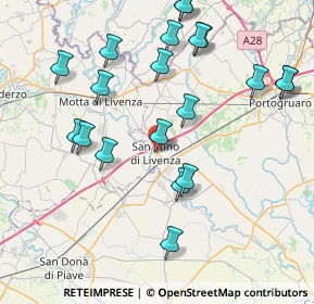 Mappa Via G. Matteotti, 30029 San Stino di Livenza VE, Italia (8.7505)