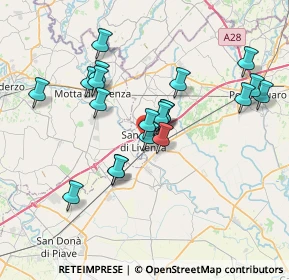 Mappa Via G. Matteotti, 30029 San Stino di Livenza VE, Italia (6.7175)