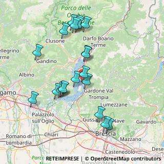 Mappa Via Battista Cristini, 25054 Marone BS, Italia (15.2795)