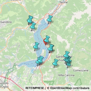 Mappa Via Battista Cristini, 25054 Marone BS, Italia (7.58733)