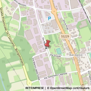 Mappa Via Morena, 56, 28024 Gozzano, Novara (Piemonte)