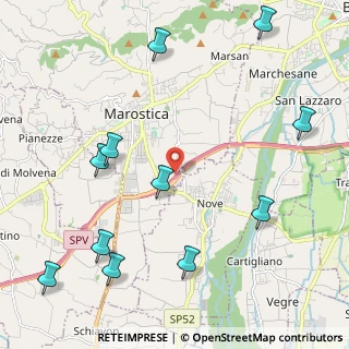 Mappa PMJ9+PQ, 36063 Marostica VI, Italia (2.70182)
