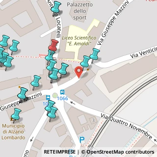 Mappa Via G. Mazzini, 24022 Alzano Lombardo BG, Italia (0.076)