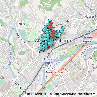 Mappa Via G. Mazzini, 24022 Alzano Lombardo BG, Italia (0.211)