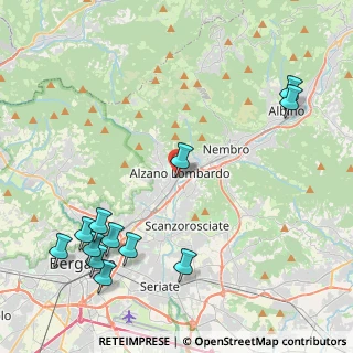 Mappa Via G. Mazzini, 24022 Alzano Lombardo BG, Italia (5.45)