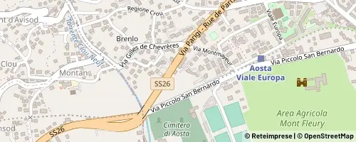Mappa Aosta
