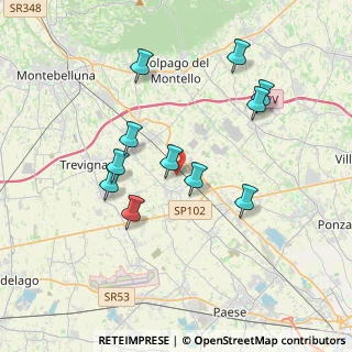 Mappa Via Vigna, 31040 Trevignano TV, Italia (3.49818)