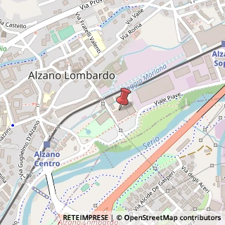 Mappa Via Daniele Pesenti, 35, 24022 Alzano Lombardo, Bergamo (Lombardia)