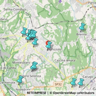 Mappa Via Antonio Sant'Elia, 22063 Cantù CO, Italia (2.394)