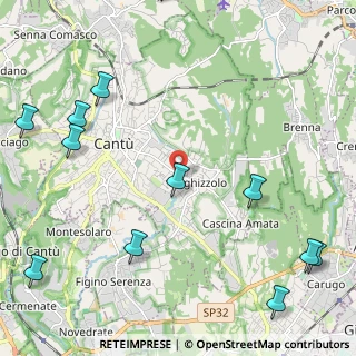 Mappa Via Antonio Sant'Elia, 22063 Cantù CO, Italia (3.18154)