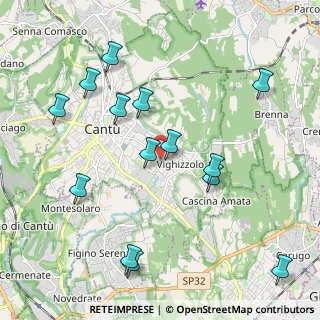 Mappa Via Antonio Sant'Elia, 22063 Cantù CO, Italia (2.24429)