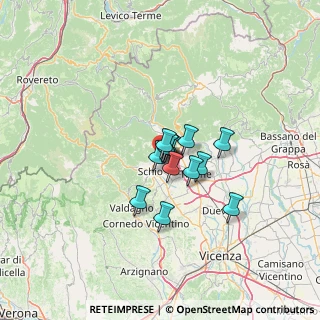 Mappa Santorso, 36014 Santorso VI, Italia (7.34846)