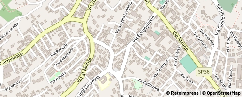 Mappa Cantù