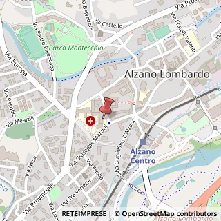 Mappa Via M. Zanchi, 55, 24022 Alzano Lombardo, Bergamo (Lombardia)