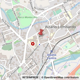 Mappa Via M. Zanchi, 85, 24022 Alzano Lombardo, Bergamo (Lombardia)