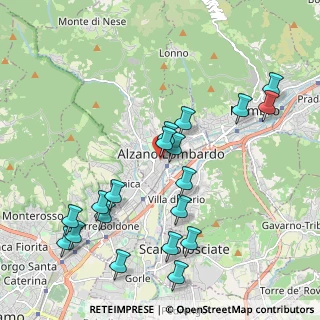 Mappa Via Martino Zanchi, 24022 Alzano Lombardo BG, Italia (2.22474)