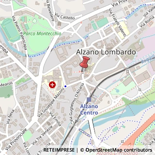Mappa Via Antonio Locatelli, 13, 24022 Alzano Lombardo, Bergamo (Lombardia)
