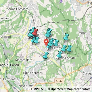 Mappa Via Carlo, 22063 Cantù CO, Italia (1.2255)