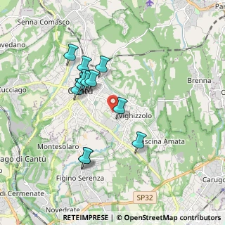 Mappa Via Carlo, 22063 Cantù CO, Italia (1.63333)