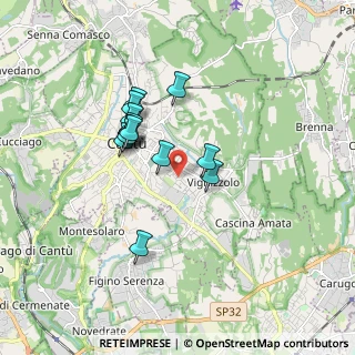 Mappa Via Carlo, 22063 Cantù CO, Italia (1.40286)