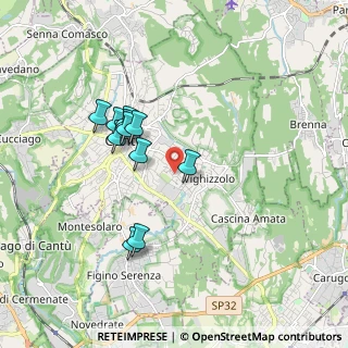 Mappa Via Carlo, 22063 Cantù CO, Italia (1.57636)