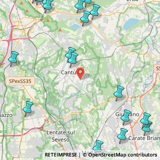 Mappa Via Carlo, 22063 Cantù CO, Italia (7.248)