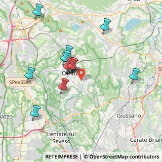 Mappa Via Carlo, 22063 Cantù CO, Italia (3.56846)