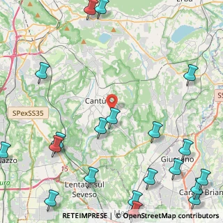 Mappa Via Carlo, 22063 Cantù CO, Italia (6.753)