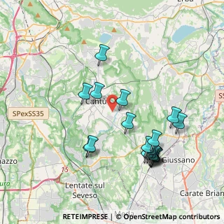 Mappa Via Carlo, 22063 Cantù CO, Italia (4.034)